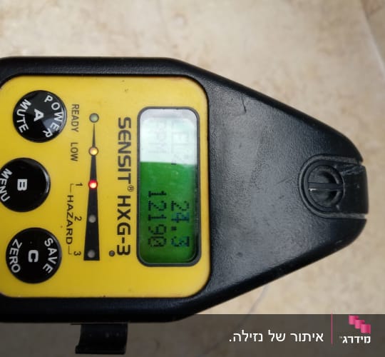 מד גז Sensit HXG-3 עם תצוגה דיגיטלית